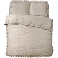 Sleeptime Ruffles Taupe