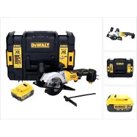 DeWalt DCS 571 accucirkelzaag 18 V 115 mm borstelloos + 1x accu 4.0 Ah + TSTAK - zonder lader