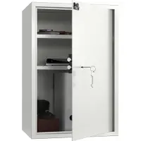 Profirst Meubelkluis Guardian 5 met Dubbelbaard sleutelslot Zilver