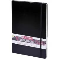 Talens Art Creation Schetsboek zwart 21x30 cm | 5 stuks