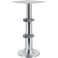VETUS Anodized & Polished Table Leg Zilver