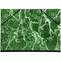 Exacompta Tekenmap 632E Karton A3 Groen Verpakking van 10