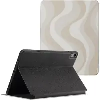 Selencia Vivid tablethoes voor de Apple iPad Air 11 inch (2026) M4 / (2025) M3 / (2024) M2 / Air 5 (2022) / Air 4 (2020) - Desert Waves Beige