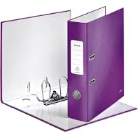 Leitz WOW ordner paars, rug van 8,5 cm 10 stuks