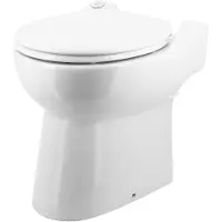 VETUS Wcs Push Button Electric Toilet 230v 50hz Wit 46 x 43 x 39 cm