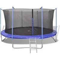 vidaXL Trampoline set 4,57 m 5-dlg