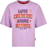 Vingino T-Shirt Hanika Meisjes Zwart 104