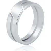 LGT JWLS Trendy Zilveren RVS Ring voor Heren – Stijlvol en Duurzaam-18mm