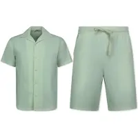 Enos Twinset ribbed oversized shirt