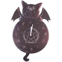 Nemesis Now - Malpuss Tickin Klok - Multicolours