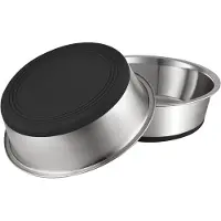 BOTC Hondenbak - Drinkbak - 1 Stuk - Voerbak - Ø 14 cm - Metalen - Katten - RVS