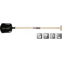 Polet Professionele Zandschop Drents 000/35 Zwart T-ST 1,1M