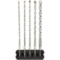 Dewalt Accessoires Houder + Multimateriaal HEX-aansluiting | 5 stuks | 4 mm, 5 mm, 5.5 mm, 6 mm, 8 mm - DT70830-QZ