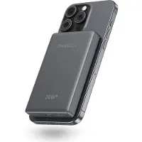 Phreeze Magnetische Powerbank PBMS4B - 20W Quick Charge & 10.000 mAh - Geschikt voor MagSafe - Draadloos Opladen