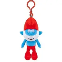 De Smurfen Pluche smurf met clip - Grote smurf - 12 cm