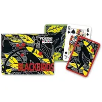 Piatnik Blackbirds speelkaarten – dubbele set