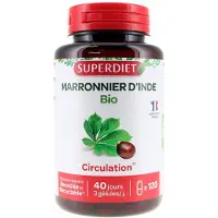 SuperDiet Paardekastanje Organisch 120 Capsules