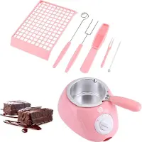 Equivera Chocoladefontein - Chocolade Fondue - Chocolade Smelter - Chocolade Verwarmer - Smeltchocolade - Premium Quality