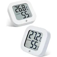 Equivera Huisthermometer - Kamerthermometer - Binnenshuis - Digitale Thermometer - Hygrometer