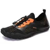 Beco waterschoenen Aqua venture - zwart/oranje - maat 39