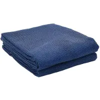 vidaXL Tenttapijt Blauw 250 x 250 cm Polyester
