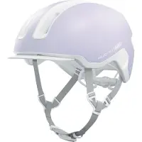ABUS Fietshelm HUD-Y pure lavender L - 57-61 cm - paars - Geschikt voor gebruik op elektrische fietsen - stadsfietsen - 330 g