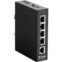 D-Link DIS-100G-5W - Unmanaged Switch - 5x Gigabit Ethernet - Robuust