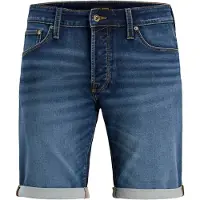 Jack & Jones Plus Jeans 'JJIRICK JJICON' blauw denim
