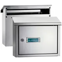 Arregui V-4077 brievenbus Roestvrijstaal Wandbrievenbus