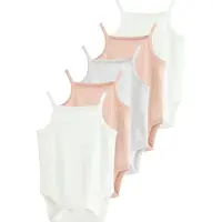 Next Rompertje/body pink / wit