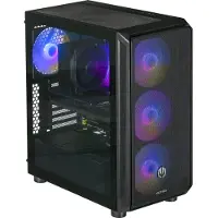 Actina 5901443421184. PC met AMD Ryzen 7 7700 processor, 32 GB DDR5-SDRAM geheugen, 1 TB SSD opslag, NVIDIA GeForce RTX 5060 Ti grafische kaart, in een zwarte midi-tower behuizing