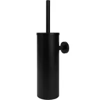 QUVIO Toiletborstelhouder voor wand - Zwart