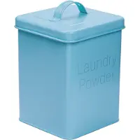 QUVIO Waspoeder box - Blauw - Metaal