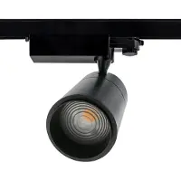 ELP 3-fase LED Railspot Zwart | 30W 4000K 2700Lm | 840 IP40
