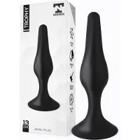Tardenoche Trophy Anal Plug 13 cm Silicone Black