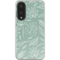 IMoshion Design hoesje voor de Samsung Galaxy S25 Edge - Leaves Line-Art