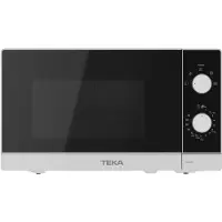 Teka MW FS20 WH - Vrijstaande Solo Magnetron - 20L - 700W - 5 Vermogensniveaus - Mechanische Bediening - Wit