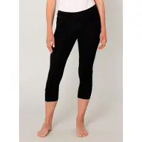 Base Level basic driekwart legging Ycarus zwart female | Maat: 36