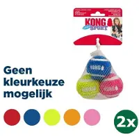 Kong sport softies bal 2x 5x5x5 cm 3 st
