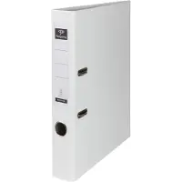 Pergamy Ordner A4 50 mm PP en papier wit - 3 stuks