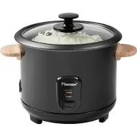 Bestron Rijstkoker 1.8L - ARC180BW - 8-10 personen - Droogkookbeveiliging, warmhoudfunctie - Zwart - 5 jaar garantie