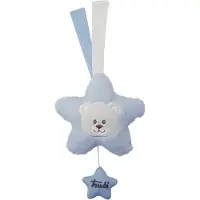 Trudi Muziekknuffel Cremino Ster 15 cm Blauw