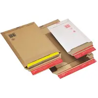 Colompac Enveloppen Golfkarton 310 (B) x 229 (D) x 50 (H) mm Bruin Pak van 20