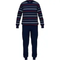 Götzburg pyjama donkerblauw/wit/rood male | Maat: 48 (S)