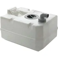 VETUS Btankc 25l Sanitary Water Tank Wit 43 x 32 x 30 cm