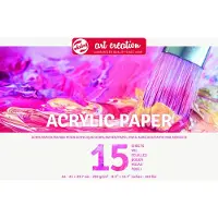 Talens Art Creation Acrylverfpapier a4 15vel 290gr | 3 stuks