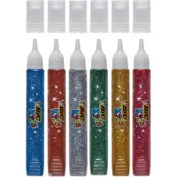 BIC Kids Glitterlijm Metallic, 6st.