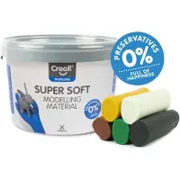 Havo supersoft klei safari kleuren, 1750gr.