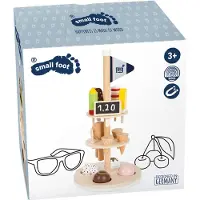 Small Foot - Houten Ijsjes met Houder, 15dlg.