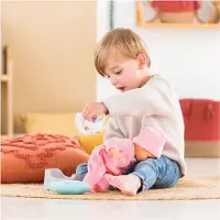 Corolle Babypop-accessoireset voor potje en doekje - voor babypoppen van 30 cm